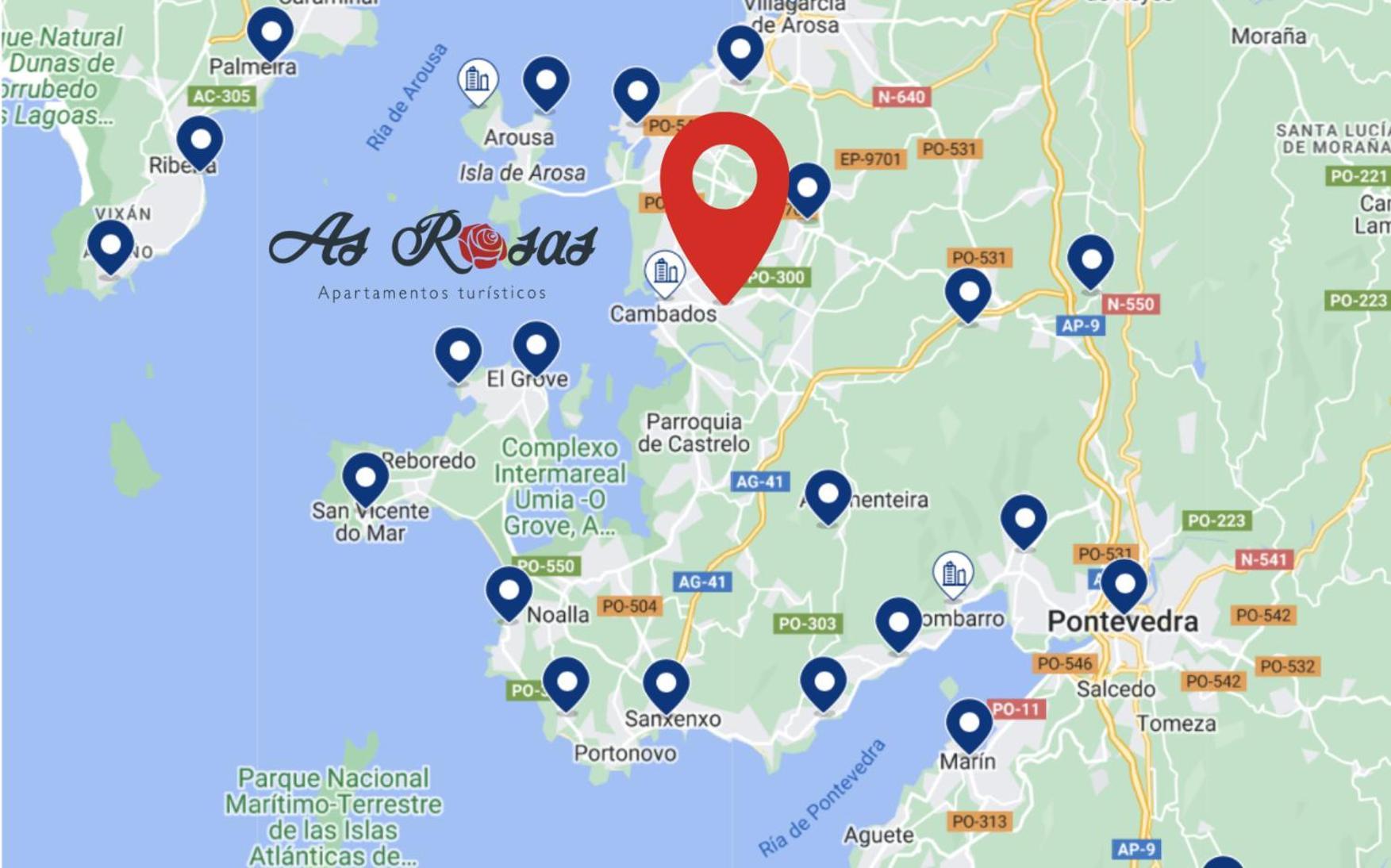 As Rosas Apartamentos Turisticos 캄바도스 외부 사진